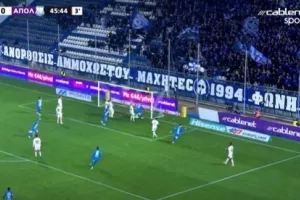 Το γκολ του Καστέλ για το 1-0 (βίντεο)