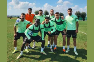 Πόζα... από την προπόνηση