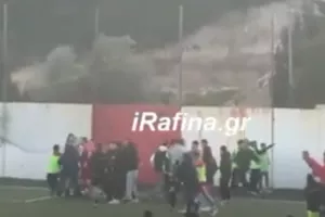 Δίωξη του ποδοσφαιρικού εισαγγελέα για το... ξύλο της αρκούδας στη Γ' Εθνική (βίντεο)