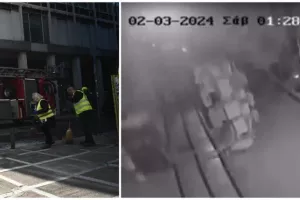Βόμβα στο κέντρο της Αθήνας- Κάμερα έχει καταγράψει τους δράστες 