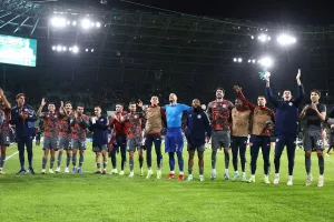 Οι πανηγυρισμοί παικτών και κόσμου στην Ουγγαρία