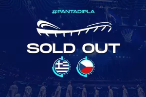 Sold-out στο ματς της Ελλάδας με την Τσεχία!