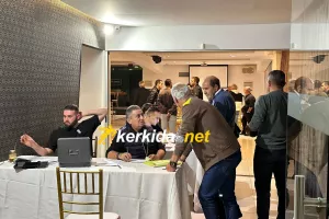 Πριν... τη Συνέλευση της ΑΕΛ (φώτος kerkida)