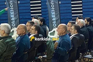 Έζησε ... έντονα τον τελικό ο Καραπατάκης! (Φώτος Kerkida)