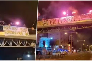 Γιόρτασαν και στη Λεμεσό οι οπαδοί του Άρη Θεσσαλονίκης (βίντεο)
