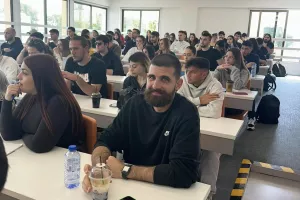 (Βίντεο/Φώτο) Ο Κακιούζης μίλησε σε φοιτητές 