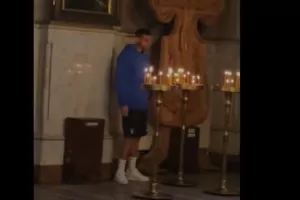 BINTEO/Πήγαν για προσευχή οι παίκτες της Ελλάδας