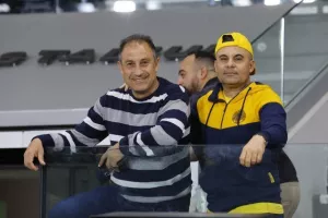 Οι φίλοι της ΑΕΛ στο "Αλφαμέγα" (Φώτος)