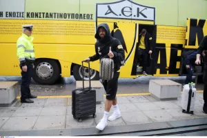 Πέταξε για Κύπρο η ΑΕΚ (φώτος)