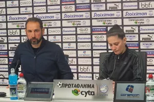 Ματσίν: "Είχαμε ευκαιρίες αλλά δυστυχώς κάναμε περισσότερα λάθη".