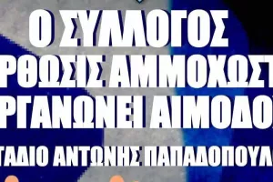 Σύλλογος Ανόρθωσης/Ετήσια αιμοδοσία