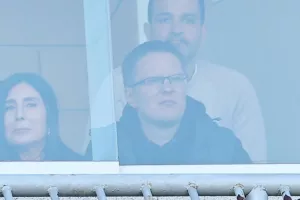 Στο προεδρικό BOX ο Νταμπράουσκας (φώτο)