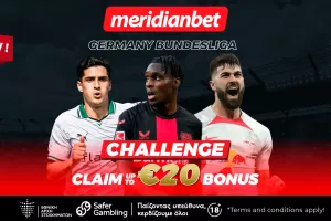 Κυριακάτικο Bundesliga Challenge! Μην χάσεις την ευκαιρία… - Ανεπανάληπτες αποδόσεις μόνο στην Meridianbet!