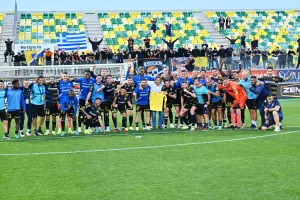 Έτσι πανηγύρισαν το σπουδαίο διπλό (ΒΙΝΤΕΟ Kerkida)  