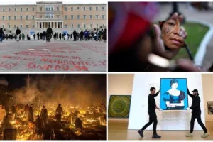 Ένας χρόνος από τα Τέμπη, οι προσευχές των πιστών, η Νταϊάνα των εκατομμυρίων λιρών και η διαμαρτυρία των ιθαγενών
