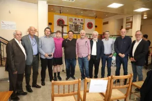 Ομόνοια και ΕΑΣ τίμησαν Νίκο Χαραλάμπους (φώτος)