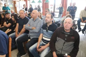 Ομόνοια και ΕΑΣ τίμησαν Νίκο Χαραλάμπους (φώτος)