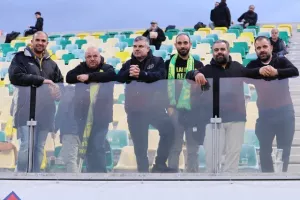 (Φωτορεπορτάζ) Ο κόσμος της ΑΕΚ στην "Αρένα"