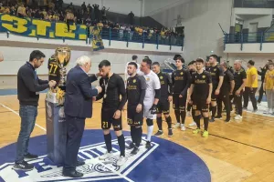 Η απονομή στους Κυπελλούχους! (Φώτος/Βίντεο Kerkida)