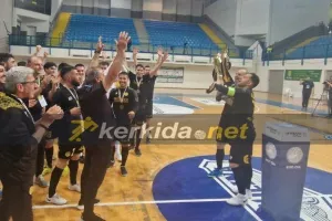 Η απονομή στους Κυπελλούχους! (Φώτος/Βίντεο Kerkida)