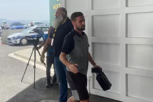Η άφιξη της ΑΕΚ (Φώτος)