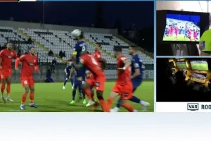 Πέναλτι μέσω Οn field review και… 1-0 η Δόξα