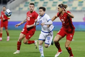 Κύπρος-Σερβία: Ήττα 1-0 με αρκετά καλή εμφάνιση στο Β' ημίχρονο (Φώτος)