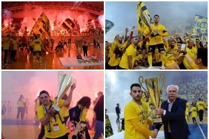 ΕΤΣΙ... το σήκωσε η ΑΕΛ! (Πανηγυρικό φωτορεπορτάζ)