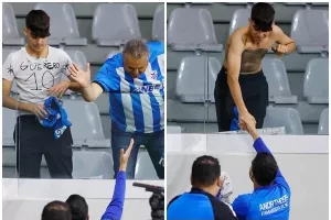 Αντάλλαξαν... φανέλα! (Βίντεο)