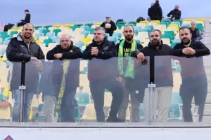 (Φωτορεπορτάζ) Ο κόσμος της ΑΕΚ στην "Αρένα"