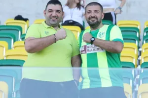 (Φωτορεπορτάζ) Οι ΑΕΚτζήδες στην "ΑΡΕΝΑ"
