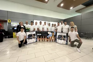 Επέστρεψε ο «μεταλλιοσυλλέκτης» Μάριος Γεωργίου και η κυπριακή αποστολή (φώτος)