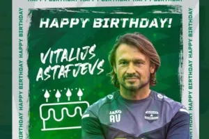 Ευχές σε Vitalijs Astafjevs