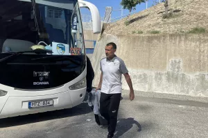 Άφιξη αποστολής της Πάφου (Φώτος kerkida)