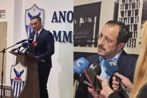 (ΒΙΝΤΕΟ Kerkida) Οι δηλώσεις Χριστοδουλίδη - Σάντη