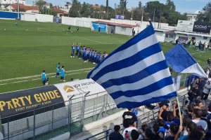 Ομόνοια Αραδίππου-Ολυμπιακός: Αγκαλιά με την άνοδο με γκολ του Ποντικού στο 90+1!