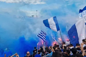 (ΒΙΝΤΕΟ/KERKIDA) Pyroshow και καυτή ατμόσφαιρα  