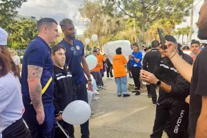 Συμμετοχή... ΑΕΛ στην τελετή έναρξης των Special Olympics (φώτος)