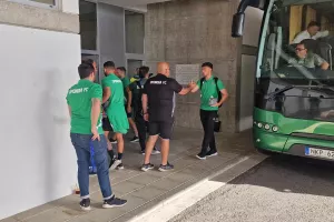Η άφιξη της Ομόνοιας στην Αρένα (φώτος kerkida)