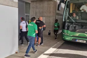 Η άφιξη της Ομόνοιας στην Αρένα (φώτος kerkida)