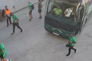 Η άφιξη της Ομόνοιας στο ΓΣΠ (φώτος kerkida)