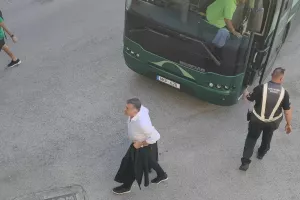 Η άφιξη της Ομόνοιας στο ΓΣΠ (φώτος kerkida)