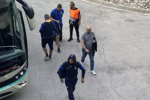 Η άφιξη του ΑΠΟΕΛ (Φώτος kerkida)