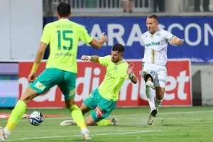 ΑΕΚ-Ομόνοια: Κιτρινοπράσινο το ντέρμπι και… ζωντανή για το όνειρο! (φώτος)