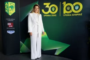 Καραπατάκης: "Οι Σκαλιώτες πρέπει να είναι περήφανοι για την ΑΕΚ" (φώτος)
