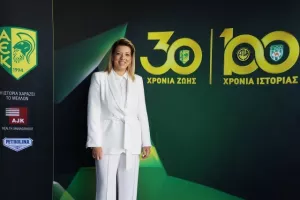 Καραπατάκης: "Οι Σκαλιώτες πρέπει να είναι περήφανοι για την ΑΕΚ" (φώτος)