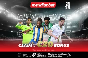 Cyprus Challenge: «Αιώνιο» ντέρμπι και ματσάρες με σούπερ μπόνους! - Τρομερές αποδόσεις μόνο στην Meridianbet!