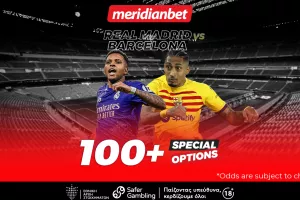 Ρεάλ Μαδρίτης-Μπαρτσελόνα: Clasico και last chance για Μπαρτσα – Ασύλληπτες αποδόσεις μόνο στην Meridianbet!