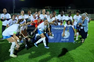 Κατέκτησαν και το Κύπελλο οι Απόλλων Ladies (φώτος)