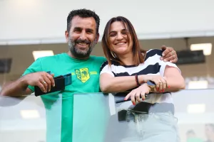 Οι ΑΕΚτζήδες στην Αρένα (φωτορεπορτάζ)